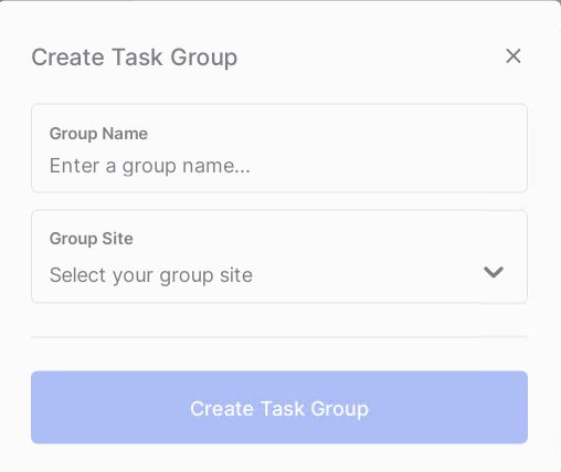 Refract Bot create task group dialog for setting up Pokemon TCG drops